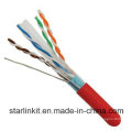 FTP Cable CAT6 LSZH Fluke probado Soild Bare Copper Red
